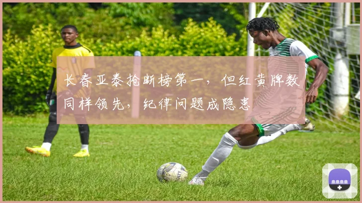 长春亚泰抢断榜第一，但红黄牌数同样领先，纪律问题成隐患